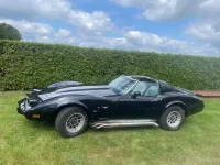 Gebraucht Corvette C3 182 PS (133 kW) 1977 Schwarz Coupé