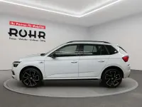 Gebraucht Skoda Kamiq Monte Carlo 150 PS (110 kW) 2023 Moonweiss perleffekt SUV