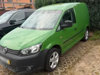 Gebraucht VW Caddy 75 PS (55 kW) 2013 Grün Van / Kleinbus