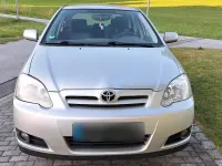 Gebraucht Toyota Corolla 97 PS (71 kW) 2006 Silber Kleinwagen