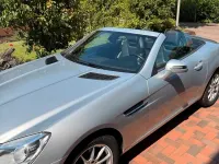 Gebraucht Mercedes SLK200 184 PS (135 kW) 2011 Silber Cabrio