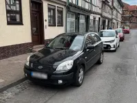 Gebraucht Kia Rio 71 PS (52 kW) 2008 Schwarz Kleinwagen