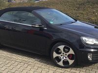 Gebraucht VW Golf Cabriolet GTI 211 PS (155 kW) 2013 Schwarz Cabrio