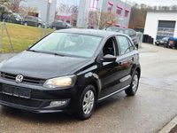 Gebraucht VW Polo Trendline 75 PS (55 kW) 2011 Schwarz Kleinwagen