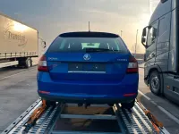 Gebraucht Skoda Rapid Clever 95 PS (69 kW) 2018 Blau Kleinwagen