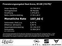 gebraucht Seat Arona Xcellence EU6d-T 1.0 TSI Navi Soundsystem LED Scheinwerferreg. Sperrdiff. Apple CarPlay