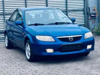 Gebraucht Mazda 323 98 PS (72 kW) 2001 Blau Limousine