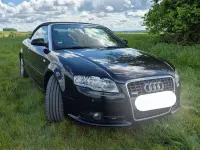 Gebraucht Audi Cabriolet S-Line 163 PS (119 kW) 2008 Schwarz Cabrio