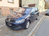 Gebraucht VW Sharan Comfortline 184 PS (135 kW) 2015 Blau Van / Kleinbus
