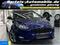 Gebraucht Ford Focus ST-Line 125 PS (91 kW) 2018 Blau Kombi