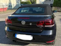 Gebraucht VW Golf Cabriolet Karmann 150 PS (110 kW) 2015 Schwarz Cabrio