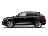 Gebraucht VW T-Roc Style 110 PS (80 kW) 2023 Deep black perleffekt (schwarz) SUV