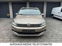 Gebraucht VW Touran Highline 150 PS (110 kW) 2019 Beige Van / Kleinbus
