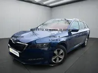 Gebraucht Skoda Superb 150 PS (110 kW) 2022 Blau Kombi