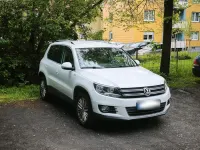 Second-hand VW Tiguan Cup 177 CP (130 kW) 2014 Alb SUV