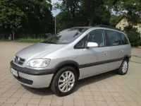 Gebraucht Opel Zafira Njoy 125 PS (91 kW) 2003 Silber Van / Kleinbus