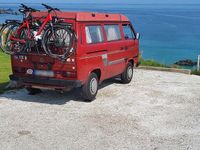 Second-hand VW Multivan 69 CP (50 kW) 1989 Roșu Monovolum