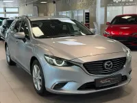 Używany Mazda 6 Exclusive-Line 150 KM (110 kW) 2015 Srebrny Sedan/Limuzyna