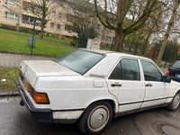 Gebraucht Mercedes 190 1988 Weiß Limousine