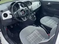 Gebraucht Fiat 500 Lounge 69 PS (50 kW) 2016 Weiß Kleinwagen