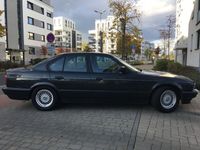 gebraucht BMW 525 i E34 Schalter Schwarz 126.500km Shadowline