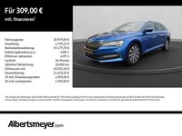 Gebraucht Skoda Superb Style 218 PS (160 kW) 2022 Blau Kombi