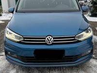 Gebraucht VW Touran Highline 150 PS (110 kW) 2018 Blau Van / Kleinbus
