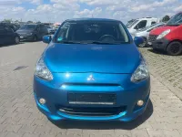 Gebraucht Mitsubishi Space Star 80 PS (58 kW) 2015 Blau Kleinwagen