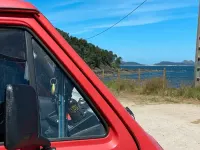 Gebraucht VW T3 60 PS (44 kW) 1984 Rot Van