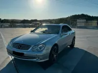 Gebraucht Mercedes CLK200 163 PS (119 kW) 2004 Silber Coupé