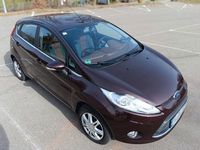 Gebraucht Ford Fiesta Titanium 82 PS (60 kW) 2011 Violett Kleinwagen