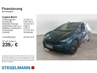 Brugt Cupra Born 150 kW (204 HK) 2021 Blå Hatchback