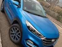 Gebraucht Hyundai Tucson 130 PS (95 kW) 2018 Blau SUV