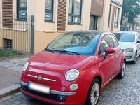 Gebraucht Fiat 500 Lounge 69 PS (50 kW) 2011 Rot Kleinwagen