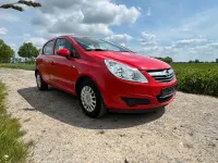 Gebraucht Opel Corsa 80 PS (58 kW) 2009 Rot Kleinwagen