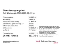 Gebraucht Audi Q3 Advanced Plus 150 PS (110 kW) 2025 Navarrablau metallic SUV
