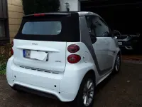 Gebraucht Smart ForTwo Cabrio 74 PS (54 kW) 2012 Weiß Cabrio