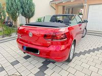 Gebraucht VW Golf Cabriolet Exclusive 105 PS (77 kW) 2013 Rot Cabrio