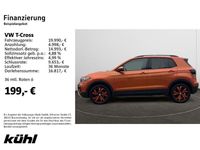 Gebraucht VW T-Cross Design 95 PS (69 kW) 2020 Orange SUV