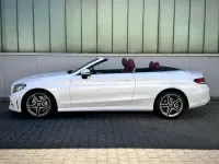 Gebraucht Mercedes C400 AMG line 333 PS (244 kW) 2020 Weiß Cabrio