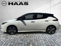 Gebraucht Nissan Leaf Tekna 110 kW (150 PS) 2020 Pearl white/black m Kleinwagen