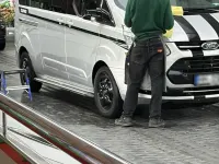 Gebraucht Ford Tourneo Custom 200 PS (147 kW) 2017 Silber Van