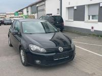 Gebraucht VW Golf VI Trendline 102 PS (75 kW) 2010 Schwarz Kleinwagen