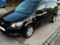 Gebraucht VW Caddy Edition 102 PS (75 kW) 2012 Schwarz Van / Kleinbus