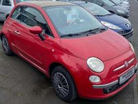 Gebraucht Fiat 500 Lounge 101 PS (74 kW) 2010 Aubergine met. Cabrio