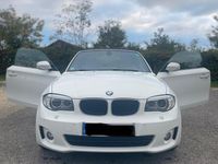 Gebraucht BMW 123 Cabriolet M Sport 204 PS (150 kW) 2012 Weiß Cabrio