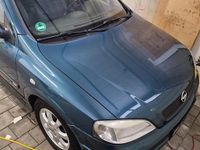 Gebraucht Opel Astra 100 PS (73 kW) 2001 Grün Limousine