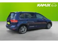 Gebraucht VW Touran Comfortline 150 PS (110 kW) 2017 Blau Van / Kleinbus