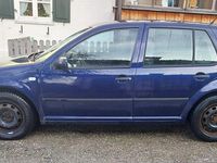 Gebraucht VW Golf IV 110 PS (80 kW) 2002 Blau Kleinwagen