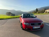 Gebraucht Audi Cabriolet 170 PS (125 kW) 2002 Rot Cabrio